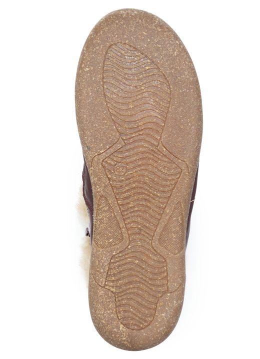 Stiefel & Stiefeletten - ELENA EDEN, gefütterte Damen-Boots, Winterschuhe, Weite G, mit herausnehmbarem Fußbett, in Größe 036 bis 042, in Farbe BORDEAUX Ansicht 3