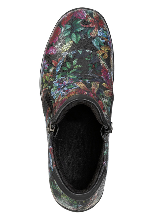 Stiefel & Stiefeletten - ELENA EDEN, bequeme Damen-Boots, Weite H, mit herausnehmbarem Fußbett, in Größe 036 bis 042, in Farbe SCHWARZ-BUNT Ansicht 2