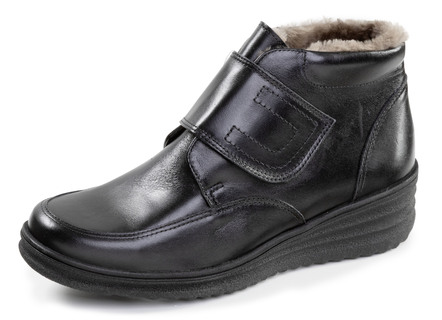 ELENA EDEN, gefütterte Damen-Boots, Winterschuhe, Weite H, mit Lammfell