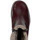 Stiefel & Stiefeletten - ELENA EDEN, gefütterte Damen-Stiefeletten, Winterschuhe, Weite H, mit Lammfell, in Größe 036 bis 042, in Farbe MOKKA – Farbe BORDEAUX – Ansicht 2