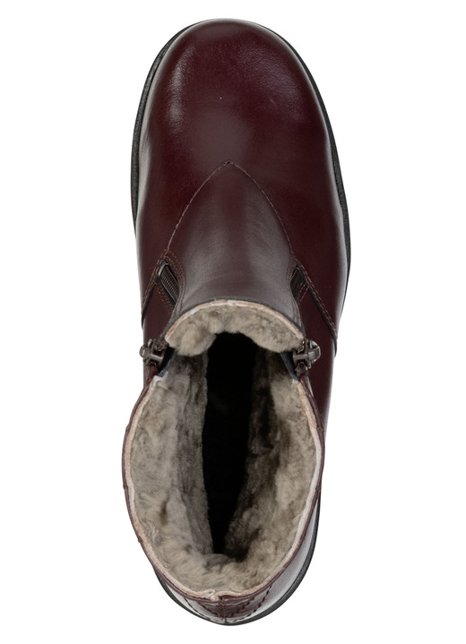 Stiefel & Stiefeletten - ELENA EDEN, gefütterte Damen-Stiefeletten, Winterschuhe, Weite H, mit Lammfell, in Größe 036 bis 042, in Farbe MOKKA Ansicht 5