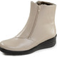 Stiefel & Stiefeletten - ELENA EDEN, gefütterte Damen-Stiefeletten, Winterschuhe, Weite H, mit Lammfell, in Größe 036 bis 042, in Farbe MOKKA – Farbe BEIGE – Ansicht 1