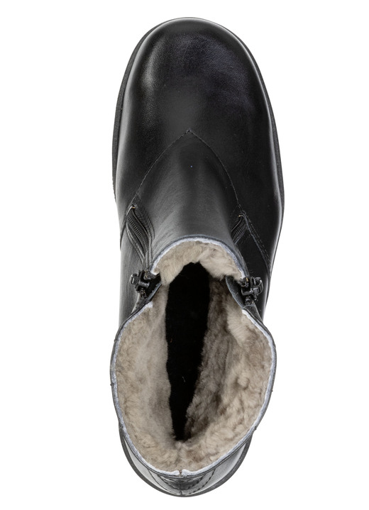 Stiefel & Stiefeletten - ELENA EDEN, gefütterte Damen-Stiefeletten, Winterschuhe, Weite H, mit Lammfell, in Größe 036 bis 042, in Farbe MOKKA Ansicht 11