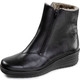 Stiefel & Stiefeletten - ELENA EDEN, gefütterte Damen-Stiefeletten, Winterschuhe, Weite H, mit Lammfell, in Größe 036 bis 042, in Farbe MOKKA – Farbe SCHWARZ – Ansicht 1