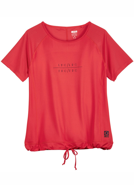 Freizeitanzüge - Funktionsshirt von „LPO“ Freizeitanzüge - Funktionsshirt von „LPO“, in Größe 036 bis 048, in Farbe HELLROT