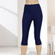 Freizeithosen - Capri-Leggings in Schlupfform – Farbe NACHTBLAU Freizeithosen - Capri-Leggings in Schlupfform, in Größe 036 bis 054, in Farbe NACHTBLAU