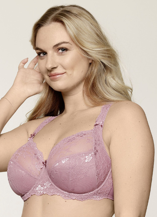 Bügel-BH - LingaDore Bügel-BH mit elastischer Spitze Ansicht 6 Bügel-BH - LingaDore Bügel-BH mit elastischer Spitze, in Größe 075 bis 105, in Cup B, in Farbe INDIGOBLAU Ansicht 6