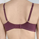 Soft-BH - Edel schimmernder Sassa BH, in Größe 075 bis 095, in Cup B, in Farbe BORDEAUX – Farbe BORDEAUX – Ansicht 5