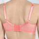 Soft-BH - Laurina BH mit dezentem Streifendessin, in Größe 075 bis 105, in Cup B, in Farbe KORALLE – Farbe KORALLE – Ansicht 2