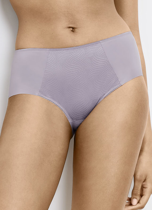 Slips - Triumph Slip mit Jacquardeinsatz im Vorderteil, in Größe 036 bis 048, in Farbe HELLGRAU Ansicht 1
