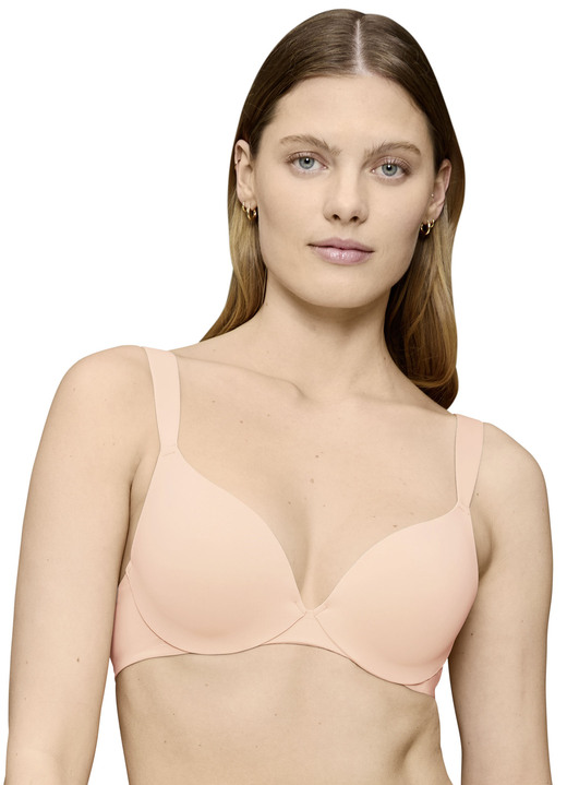 Bügel-BH - Triumph-Body Make-up Illusion  Bügel-BH für ein zauberhaftes Dekolleté, in Größe 070 bis 090, in Cup B, in Farbe PUDER Ansicht 1