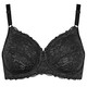 Bügel-BH - Triumph-Compliment Bügel-BH mit hübscher Spitze, in Größe 075 bis 105, in Cup C, in Farbe PUDER – Farbe SCHWARZ – Ansicht 2