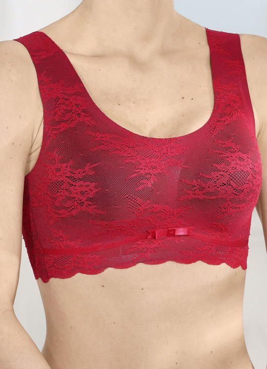 Soft-BH - Superbequemer Anita BH aus elastischer Spitze, in Größe L bis XL, in Farbe AZALEE Ansicht 22