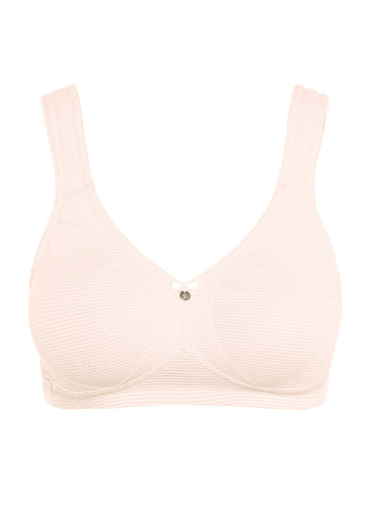 Soft-BH - Susa BH mit strukturiertem Vorderteil, in Größe 075 bis 100, in Cup B, in Farbe ZARTAPRICOT Ansicht 3