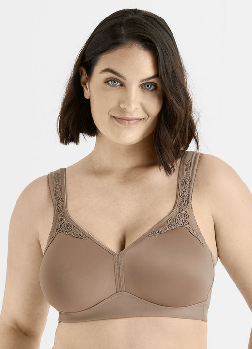 BHs - Miss Mary Minimizer-BH mit vorgeformten Cups, in Größe 075 bis 100, in Cup B, in Farbe WEISS Ansicht 11