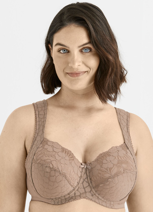 Bügel-BH - Miss Mary Bügel-BH mit strukturiertem Vorderteil Ansicht 38 Bügel-BH - Miss Mary Bügel-BH mit strukturiertem Vorderteil, in Größe 075 bis 110, in Cup D, in Farbe FLIEDER Ansicht 38