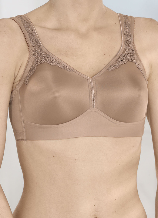 BHs - Miss Mary Minimizer-BH mit vorgeformten Cups, in Größe 075 bis 100, in Cup B, in Farbe WEISS Ansicht 13