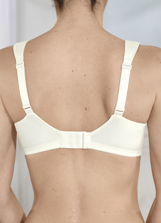 Soft-BH - Anita BH mit elastischer Tüllstickereispitze in den Obercups , in Größe 080 bis 110, in Cup B, in Farbe SEKT Ansicht 3