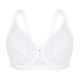 Bügel-BH - Sassa Bügel-BH mit verstärktem Rückteil – Farbe WEISS – Ansicht 4 Bügel-BH - Sassa Bügel-BH mit verstärktem Rückteil, in Größe 075 bis 100, in Cup B, in Farbe WEISS – Farbe WEISS – Ansicht 4