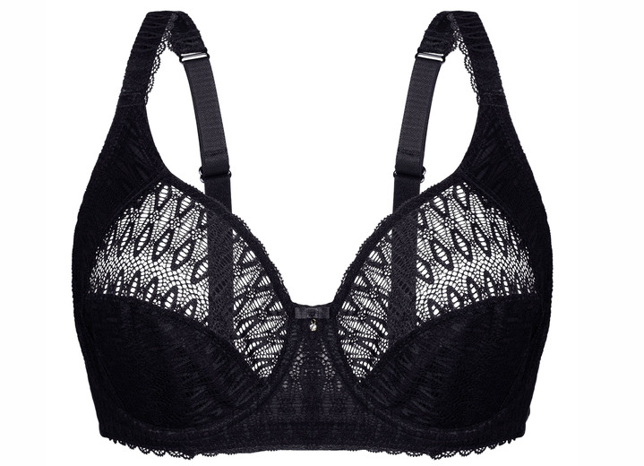 Bügel-BH - Sassa Bügel-BH mit verstärktem Rückteil Ansicht 8 Bügel-BH - Sassa Bügel-BH mit verstärktem Rückteil, in Größe 075 bis 100, in Cup B, in Farbe WEISS Ansicht 8