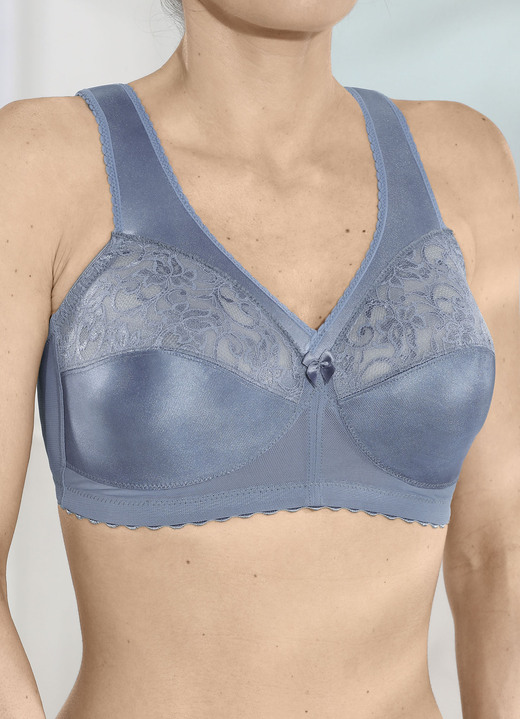 Soft-BH - Glamorise Stütz-BH mit Spitze Ansicht 16 Soft-BH - Glamorise Stütz-BH mit Spitze, in Größe 080 bis 130, in Cup G, in Farbe BEIGE Ansicht 16