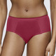 Slips - Triumph Slip mit Jacquardeinsatz im Vorderteil, in Größe 036 bis 048, in Farbe HELLGRAU – Farbe BORDEAUX – Ansicht 1