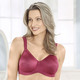 BHs - Triumph-Essential Minimizer Bügel-BH – Farbe BORDEAUX – Ansicht 4 BHs - Triumph-Essential Minimizer Bügel-BH, in Größe 075 bis 095, in Cup G, in Farbe PUDER – Farbe BORDEAUX – Ansicht 4