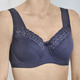 Bügel-BH - Miss Mary Bügel-BH mit hübscher Stickerei, in Größe 075 bis 105, in Cup B, in Farbe MARINE – Farbe MARINE – Ansicht 3
