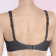 Soft-BH - Naturana BH mit berstärktem Rückteil, in Größe 075 bis 095, in Cup A, in Farbe PUDER – Farbe SCHWARZ – Ansicht 3