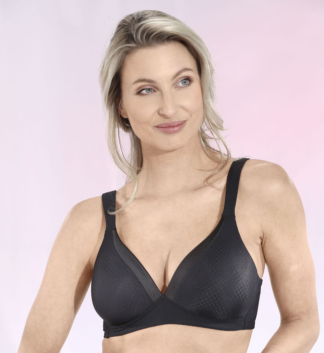 Soft-BH - Naturana BH mit berstärktem Rückteil, in Größe 075 bis 095, in Cup A, in Farbe PUDER Ansicht 4