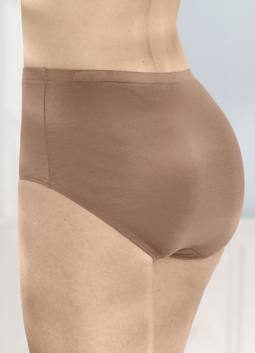 Slips - Viererpack Slips mit Gummizug, in Größe 038 bis 054, in Farbe 2X LAVENDEL, 2X SCHWARZ Ansicht 15