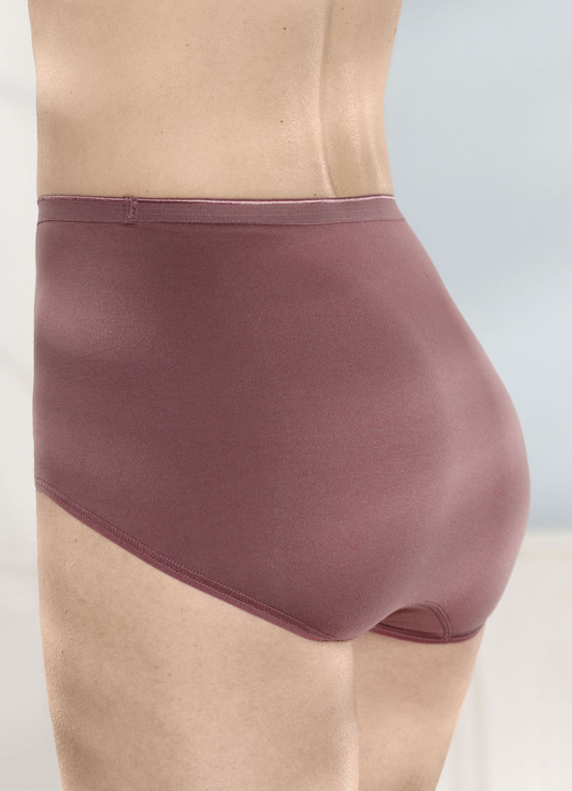 Slips - Speidel Viererpack Slips ohne Seitennähte, in Größe 038 bis 054, in Farbe BURGUND Ansicht 2