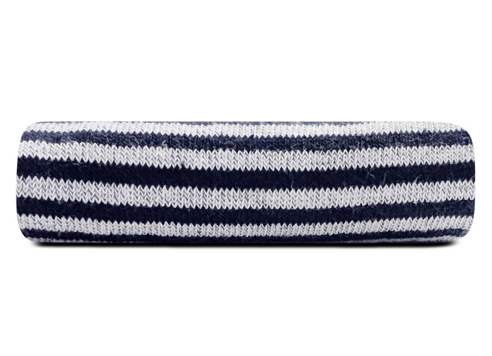 Strümpfe - Sechserpack Socken mit gedoppeltem Pikee-Bündchen, in Größe 1 (Schuhgr. 35-38) bis 2 (Schuhgr. 39-42), in Farbe 2X JEANSBLAU-MARINE, 2X SCHWARZ-GRAU, 2X MARINE-WEISS Ansicht 1