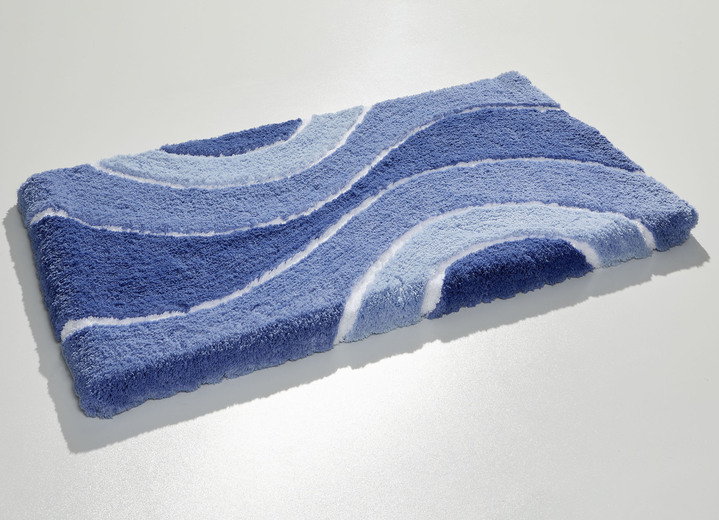 Badgarnituren - Herrlich weiche Badgarnitur, in Größe 100 (Vorleger halbrund, 50/ 80 cm) bis 112 (WC-Deckelbezug, 47/ 50 cm), in Farbe CAPPUCCINO Ansicht 5