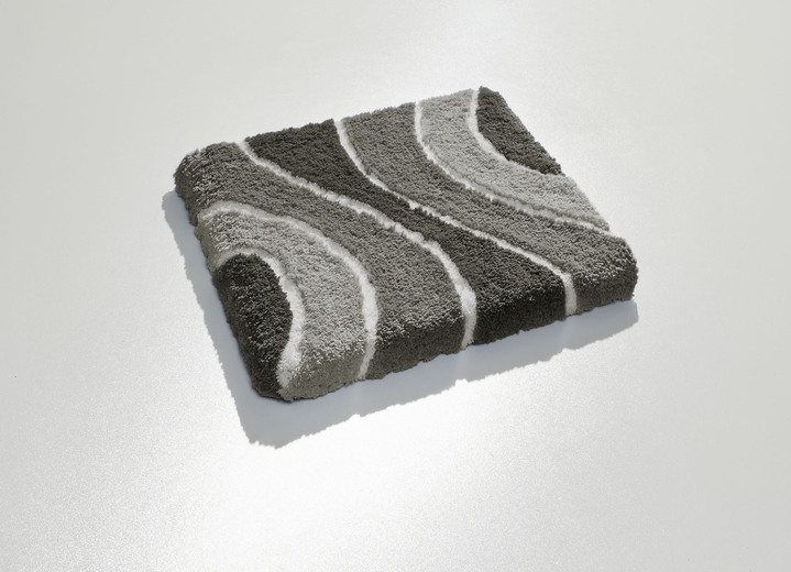 Badgarnituren - Herrlich weiche Badgarnitur, in Größe 100 (Vorleger halbrund, 50/ 80 cm) bis 112 (WC-Deckelbezug, 47/ 50 cm), in Farbe CAPPUCCINO Ansicht 31