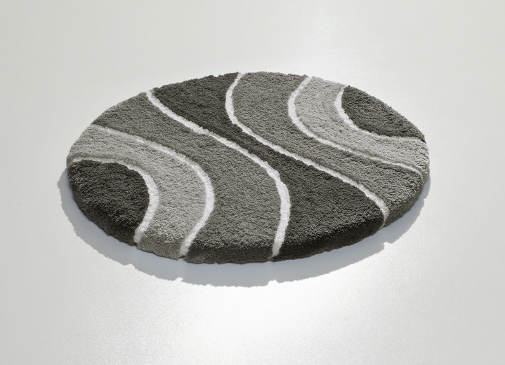 Badgarnituren - Herrlich weiche Badgarnitur, in Größe 100 (Vorleger halbrund, 50/ 80 cm) bis 112 (WC-Deckelbezug, 47/ 50 cm), in Farbe CAPPUCCINO Ansicht 29