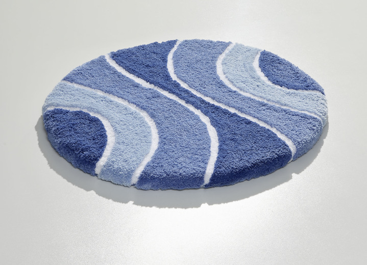 Badgarnituren - Herrlich weiche Badgarnitur, in Größe 100 (Vorleger halbrund, 50/ 80 cm) bis 112 (WC-Deckelbezug, 47/ 50 cm), in Farbe CAPPUCCINO Ansicht 6