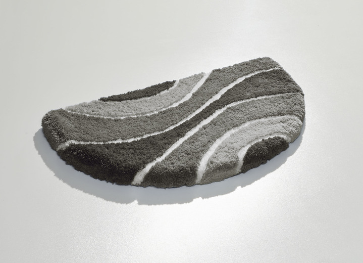 Badgarnituren - Herrlich weiche Badgarnitur, in Größe 100 (Vorleger halbrund, 50/ 80 cm) bis 112 (WC-Deckelbezug, 47/ 50 cm), in Farbe CAPPUCCINO Ansicht 26