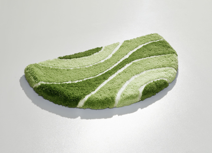 Badgarnituren - Herrlich weiche Badgarnitur, in Größe 100 (Vorleger halbrund, 50/ 80 cm) bis 112 (WC-Deckelbezug, 47/ 50 cm), in Farbe CAPPUCCINO Ansicht 17