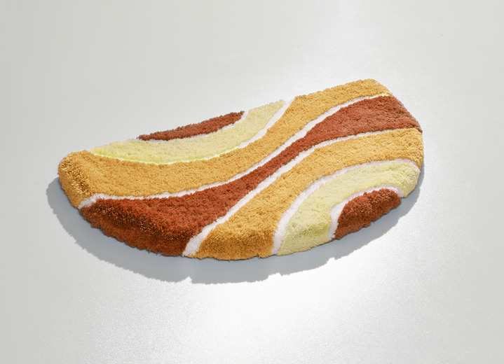 Badgarnituren - Herrlich weiche Badgarnitur, in Größe 100 (Vorleger halbrund, 50/ 80 cm) bis 112 (WC-Deckelbezug, 47/ 50 cm), in Farbe CAPPUCCINO Ansicht 10