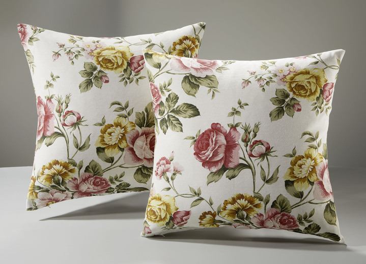 Tagesdecken - Tagesdecke mit Karosteppung und Kissenbezüge, in Größe 873 (für Einzelbett, 135x210 cm) bis 924 (Kissenbezug, 40x 80 cm), in Farbe GELB Ansicht 11