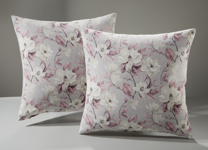 Tagesdecken - Tagesdecken mit Karosteppung und Kissenbezüge, in Größe 873 (für Einzelbett, 135x210 cm) bis 924 (Kissenbezug, 40x 80 cm), in Farbe GRAU Ansicht 8