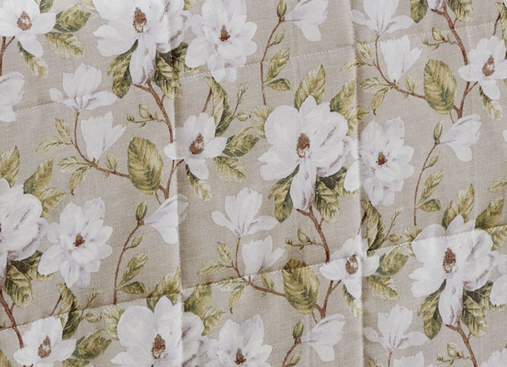 Tagesdecken - Tagesdecken mit Karosteppung und Kissenbezüge, in Größe 873 (für Einzelbett, 135x210 cm) bis 924 (Kissenbezug, 40x 80 cm), in Farbe BEIGE Ansicht 13