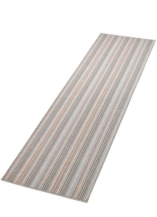 Läufer & Stufenmatten - Ansprechende Läufer nach Maß Ansicht 2 Läufer & Stufenmatten - Ansprechende Läufer nach Maß, in Größe 102 (Läufer, 67 cm breit) bis 106 (Läufer, 100 cm breit), in Farbe GRAU Ansicht 2