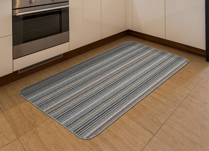 Läufer & Stufenmatten - Ansprechende Läufer nach Maß Ansicht 4 Läufer & Stufenmatten - Ansprechende Läufer nach Maß, in Größe 102 (Läufer, 67 cm breit) bis 106 (Läufer, 100 cm breit), in Farbe GRAU Ansicht 4