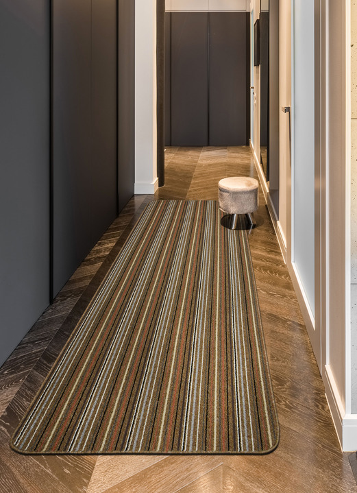 Läufer & Stufenmatten - Ansprechende Läufer nach Maß Ansicht 23 Läufer & Stufenmatten - Ansprechende Läufer nach Maß, in Größe 102 (Läufer, 67 cm breit) bis 106 (Läufer, 100 cm breit), in Farbe GRAU Ansicht 23