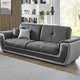 Funktions-Polstermöbel - Polstermöbel mit Liegefunktion und Bettkasten – Farbe ANTHRAZIT-GRAU – Ansicht 8 Funktions-Polstermöbel - Polstermöbel mit Liegefunktion und Bettkasten, in Farbe GRAU-CREME, in Ausführung Polstergruppe, 2-teilig mit Sessel – Farbe ANTHRAZIT-GRAU – Ansicht 8