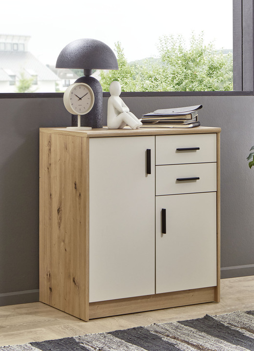 Sideboards & Kommoden - Kombistarke Kommodenserie, in Farbe ARTISAN EICHE-KASCHMIR, in Ausführung Kommode, 2-türig, 5 Schubladen Ansicht 3