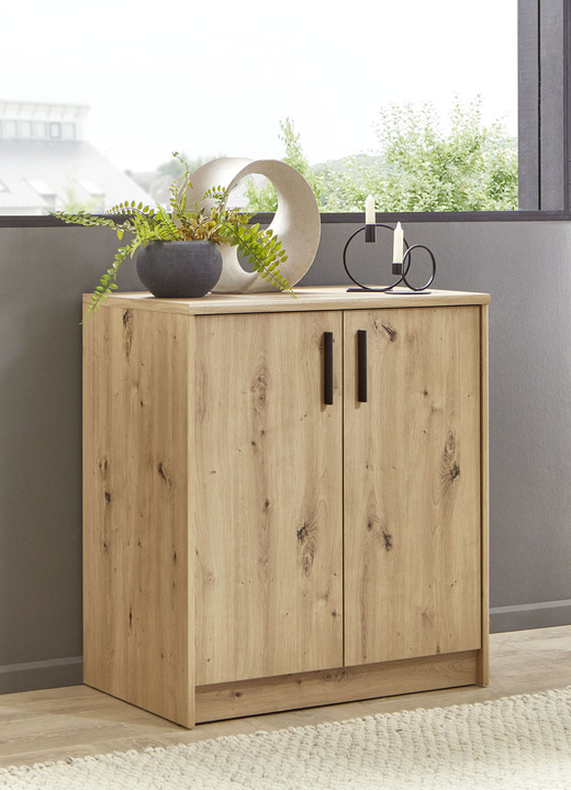 Sideboards & Kommoden - Kombistarke Kommodenserie, in Farbe ARTISAN EICHE, in Ausführung Kommode, 2-türig Ansicht 1