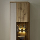 Vitrinen & Highboards - Vitrine mit LED-Beleuchtung – Farbe EICHE ALTHOLZ-KASCHMIR Vitrinen & Highboards - Vitrine mit LED-Beleuchtung, in Farbe EICHE ALTHOLZ-KASCHMIR